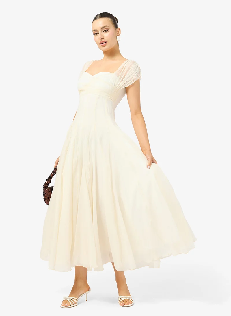 Ginger Boutique Sweetheart Neckline Corset Bodice A Line Gown